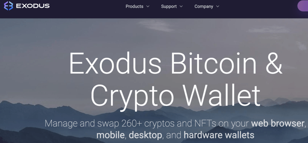 exodus wallet